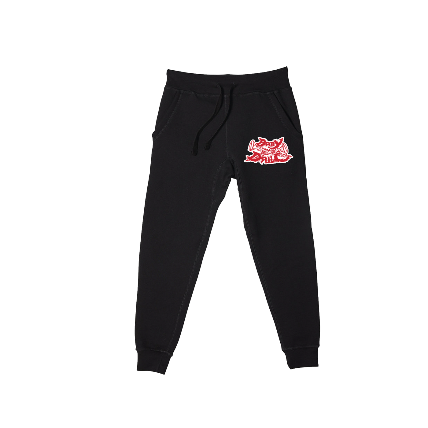 Baby Drill Joggers (Black)